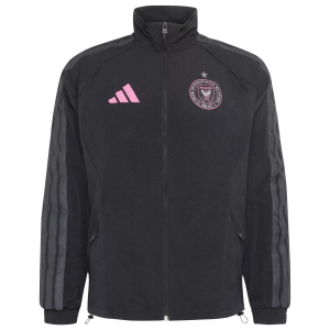 adidas Men's Inter Miami CF 2026 Black Prematch Jacket, Medium