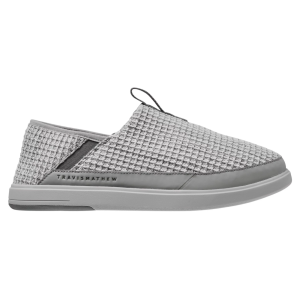 TravisMathew Men's Modern Lounge Off Course Shoes, Size 9, Heather Grey