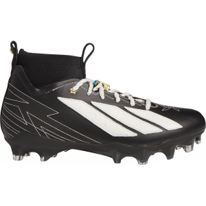 adidas adizero Impact II Rodeo Mid Football Cleats, M12/W13.5, Black/Off White