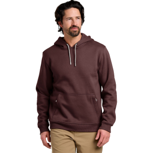Free Fly Men's Bamboo Northcoast Fleece Pullover Hoodie, Medium, Chestnut