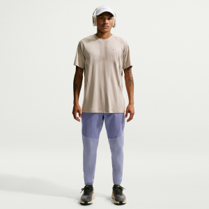 Nike Men's Stride Repel Woven Running Pants, XL, Iron Purple