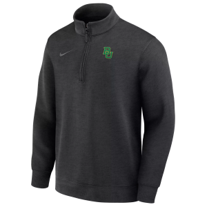 Nike Men's Baylor Bears Black Coaches Dri-Fit Half-Zip Jacket, Large