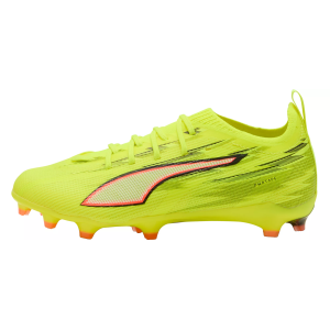 PUMA Kids' Ultra 6 Pro FG Soccer Cleats, Size 3, Yellow/Black