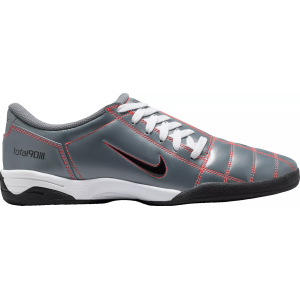 Nike Total 90 Indoor Soccer Shoes, M10.5/W12, Gray/Black