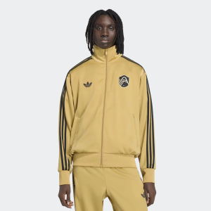 adidas Men's St. Louis City SC 2026 Culture Track Jacket, XL, Tan