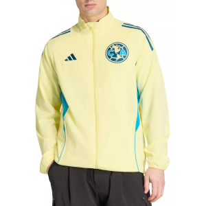 adidas Adult 2025 Club America Yellow Full-Zip Training Jacket, Men's, Small