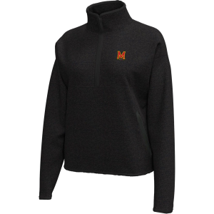 Under Armour Women's Maryland Terrapins Black Expanse Half-Zip Jacket, Small