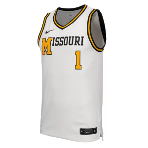 Nike Men's Missouri Tigers White Replica Jersey, Small