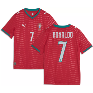 Puma PUMA Youth Portugal Cristiano Ronaldo #7 2026 Home Replica Jersey, Large, Red - $110.00 at DICK'S Sporting Goods