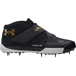 Under Armour Under Armour HOVR Silencer Track and Field Shoes, M7/W8.5, Black/Gold - $109.99 at DICK'S Sporting Goods
