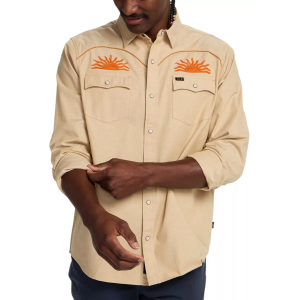 Howler Brothers Men's Crosscut Deluxe Shirt, Medium, Gold