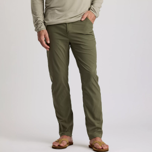 Free Fly Men's Topogrid Pant, Size 33, Fatigue
