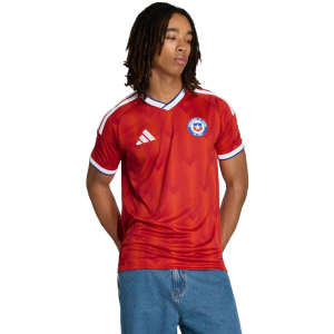 adidas Adult Chile 2026 Home Replica Jersey, Men's, Medium, Red