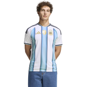 adidas Adult Argentina 2026 Home Replica Jersey, Men's, Small, White