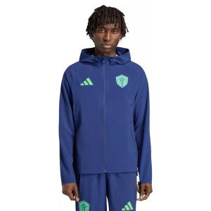 Adidas adidas Men's Seattle Sounders Dark Blue 2026 Home Travel Full-Zip Jacket, Small - $100.00 at DICK'S Sporting Goods