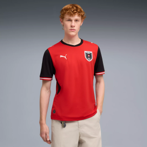 PUMA Adult Austria 2026 Home Replica Jersey, Men's, XL, Red