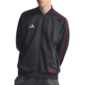 adidas Adult Mercedes Maroon Full-Zip Track Jacket, Men's, Medium, Red
