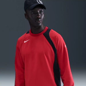 Nike Men's Total 90 Repel Long Sleeve Shirt, Medium, Gym Red