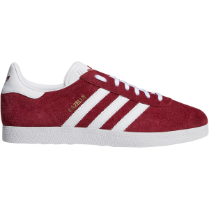 adidas Men's Gazelle Shoes, Size 4, Collegiate Burgundy White