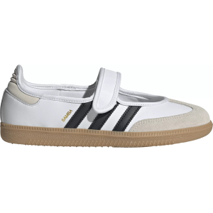 adidas Women's Samba Jane Shoes, Size 5, White/Alumina