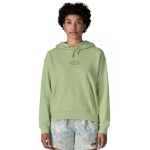 Patagonia Women's '95 Oval Logo Daily Hoodie, XS, Lichen Green