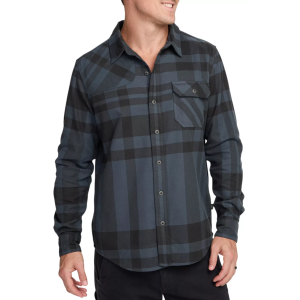 Howler Brothers Men's Harker's Flannel Shirt, XL, Petrol