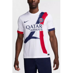 Nike Adult Paris Saint-Germain 2024 Away Replica Jersey, Men's, Small, White