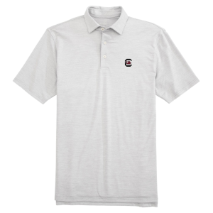 Southern Tide Southern Tide Men's South Carolina Gamecocks Grey Spacedye Polo, Medium, Gray - $95.00 at DICK'S Sporting Goods