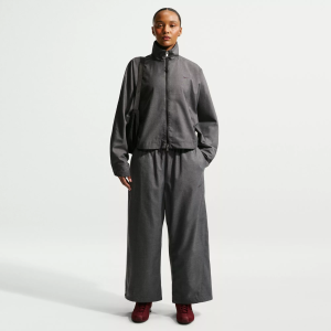 Nike Women's Sportswear Oversized Mid-Rise Woven Pants, XS, Black