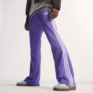 adidas Originals Men's Bob Marley Track Pants, Small, Purple Rush