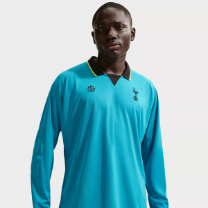 Nike Adult Tottenham Hotspur Teal 2025 Air Long Sleeve Jersey, Men's, Small, Blue