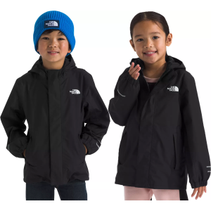 The North Face Youth Antora Rain Jacket, Size 6, TNF Black/TNF Black