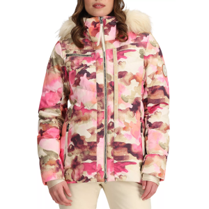Obermeyer Women's Circle Down Jacket, Size 8, Blooming Camo