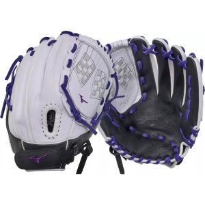 Mizuno Mizuno 12" Supreme Series Fastpitch Glove, White/Purple - $89.99 at DICK'S Sporting Goods
