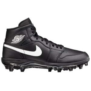 Jordan Jordan 1 Alpha Menace Mid Football Cleats, Size 7.5, Black/White - $154.99 at DICK'S Sporting Goods