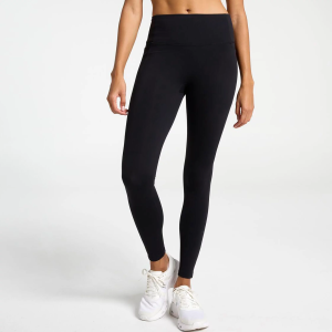 CALIA Women's Essential 7/8 Legging, Large, Pure Ebony