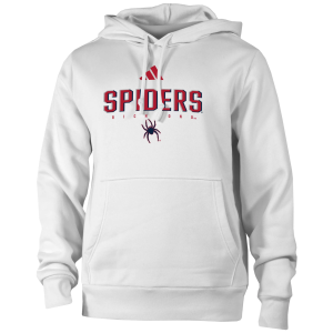 adidas Men's Richmond Spiders White Training Fleece Pullover Hoodie, Large