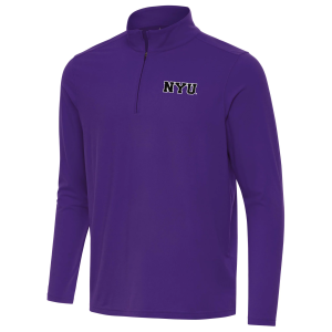 Antigua Antigua Men's NYU Violets Purple Intent 1/4 Zip Pullover, Small - $84.99 at DICK'S Sporting Goods