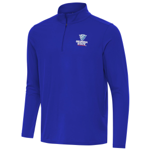 Antigua Antigua Men's Georgia State Panthers Dark Royal Intent 1/4 Zip Pullover, Small, Blue - $84.99 at DICK'S Sporting Goods