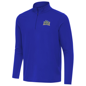 Antigua Antigua Men's Drexel Dragons Dark Royal Intent 1/4 Zip Pullover, Small, Blue - $84.99 at DICK'S Sporting Goods