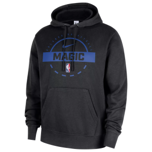 Nike Men's Orlando Magic Black On Court Practice Club Pullover Hoodie, Small