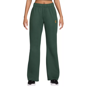 Nike Women's NikeCourt Heritage Windrunner Tennis Pant, Large, Fir