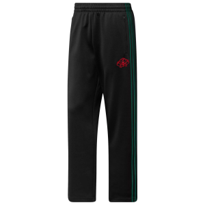 adidas Men's Firebird Roses Track Pants, Small, Black/Collegiate Green