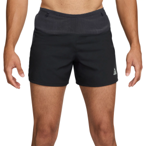 Nike Men's ACG Dri-FIT ADV Second Sunrise 5" Brief-Lined Shorts, Large, Black
