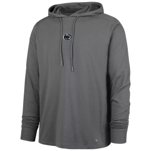 '47 Men's Penn State Nittany Lions Shadow Gray Forward Long Sleeve Hoodie, Small