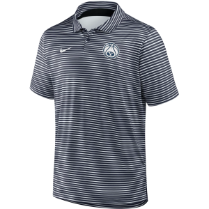 Nike Men's BYU Cougars Navy Tour Stripe Polo, Small, Blue