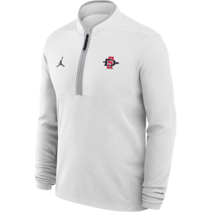 Jordan Jordan Men's San Diego State Aztecs Grey Victory 1/4 Zip Jacket, XXL, Gray - $85.00 at DICK'S Sporting Goods