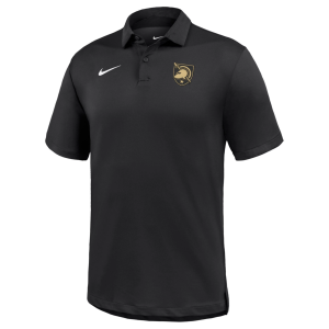 Nike Men's Army West Point Black Knights Black Dri-FIT Tour Golf Polo, XL