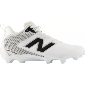 New Balance Rush X5 Mid Lacrosse Cleats, M5.5/W7, White/Black