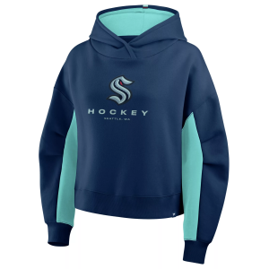 Fanatics NHL Women's Seattle Kraken Navy Fleece Pullover Hoodie, Small, Blue - $17.98 at DICK'S Sporting Goods